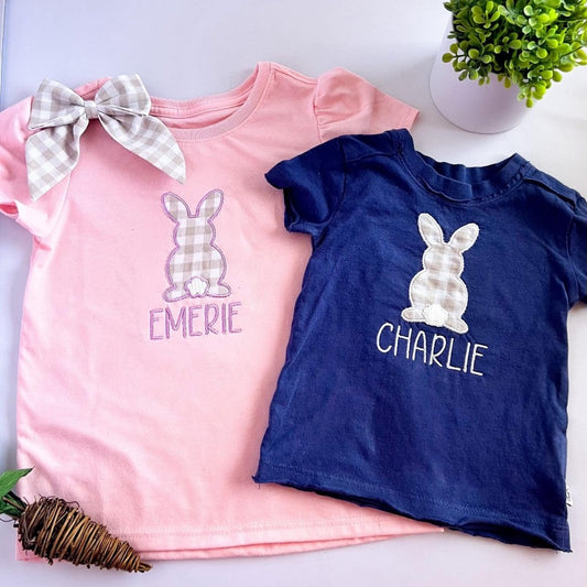 Gingham Bunny Tee